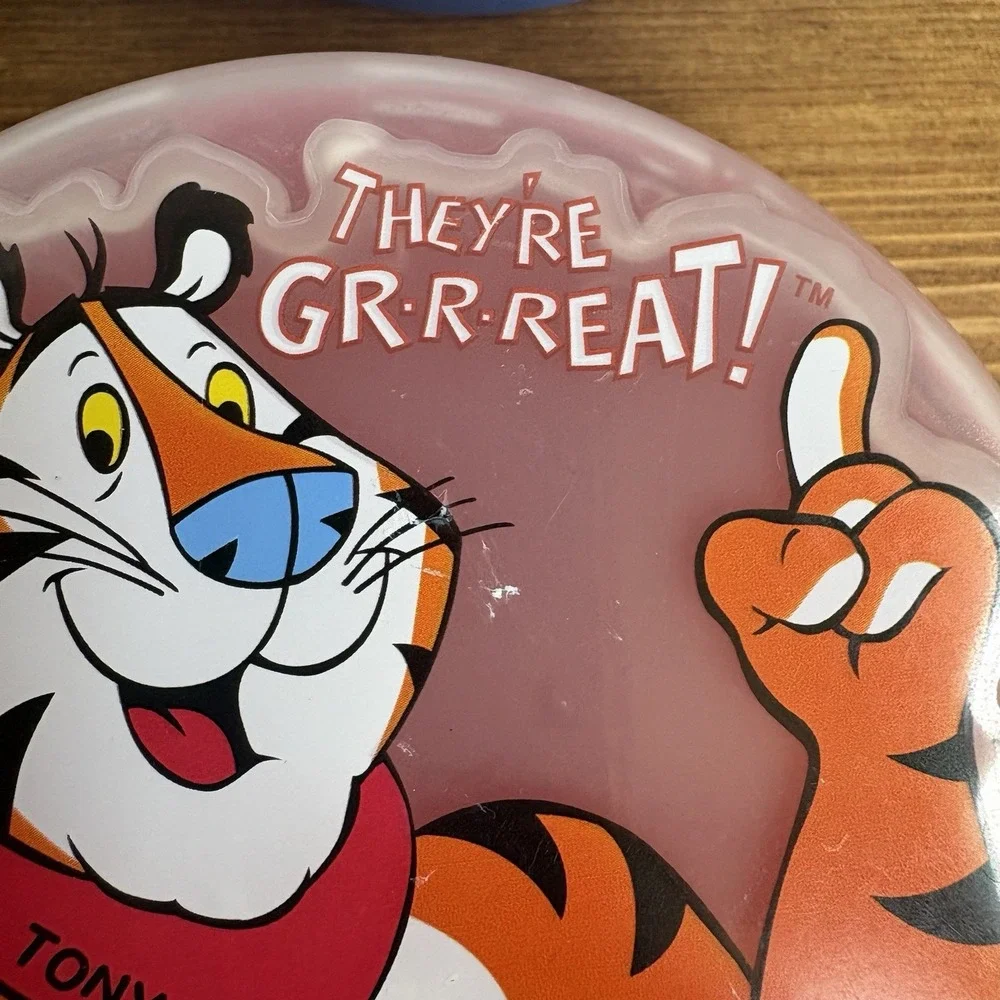 Vintage Kellogg's Cereal Bowl Set Lot of 4 Smacks Cheerios Rice Krispies Tony